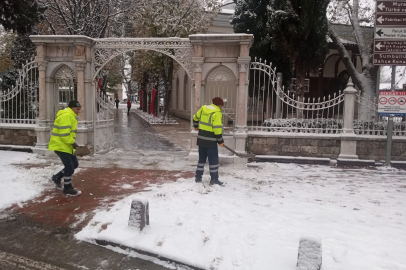 Büyükşehir kar ve lodosa geçit vermedi