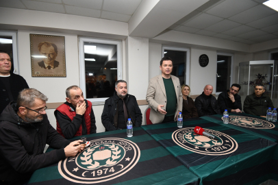 Başkan Aydın’dan Namık Kemal Spor Kulübü’ne Ziyaret