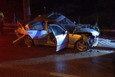 Bursa’da sabah saatlerinde korkunç kaza: 2 ağır yaralı