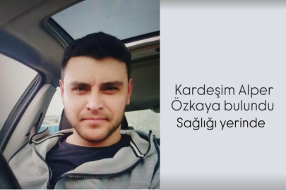 Dört gündür kayıptı. Sağ salim bulundu