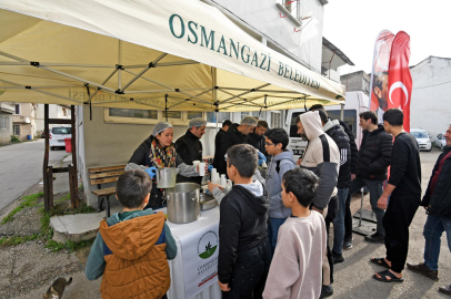 Osmangazi’de Cuma Bereketi Vatandaşlarla Paylaşıldı