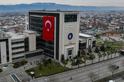 Bursa Türk bayraklarıyla donatıldı