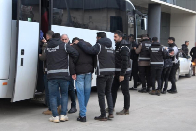 Molotoflu saldırı kamerada, suç örgütü özel harekât baskınıyla yakalandılar