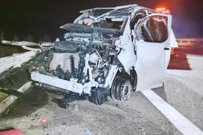 Altın yüklü zırhlı araç takla attı: 11 kilo altın sırra kadem bastı