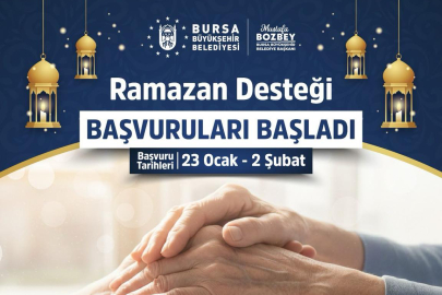Bursa Büyükşehir’den ‘Ramazan Desteği’