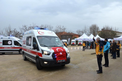 Bursa'ya 17 yeni 112 acil ambulansı