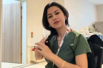 Provokatif akıma katılan hemşire gözaltına alındı