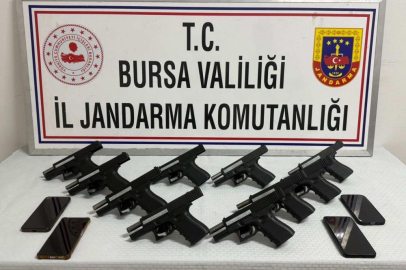 Bursa’da Jandarmadan silah operasyonu