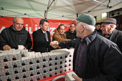 Başkan Aydın, Berat Kandili’nde Vatandaşlarla Buluştu