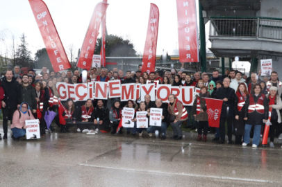 CHP Nilüfer'den 'Geçinemiyoruz' eylemi