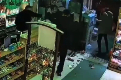 Bursa'da para üstü kavgası: Market savaş alanına döndü