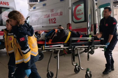 Cam silerken 4 metreden düştü