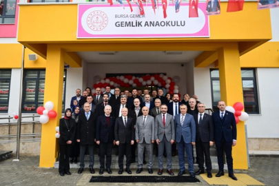 Gemlik Anaokulu, hizmete girdi