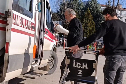 Ağaç budarken bileğini kesti