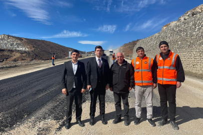 Vatandaşın yol isyanına yanıt gecikmedi: Ekipler Meyran’da sahaya indi
