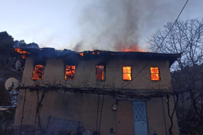 Yaşlı kadın evinde çıkan yangında hayatını kaybetti