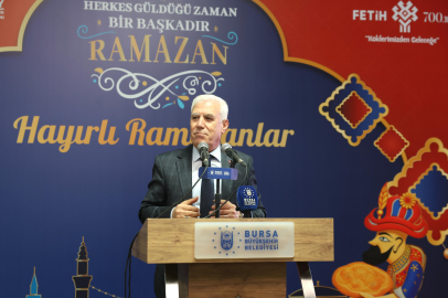 Bursa'da gönüller Büyükşehir’in iftar sofrasında buluştu