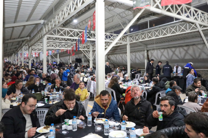 Bereket sofrası Yıldırım’da kuruldu