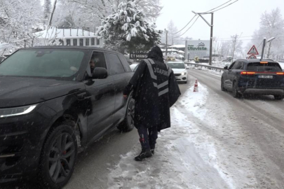 Uludağ'a çıkanlara jandarma izin vermedi