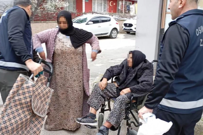 Bursa'da dilencilere maneviyat operasyonu