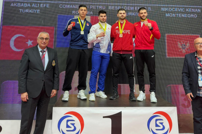 Belediyesporlu karateci Beşbadem, Balkan üçüncüsü