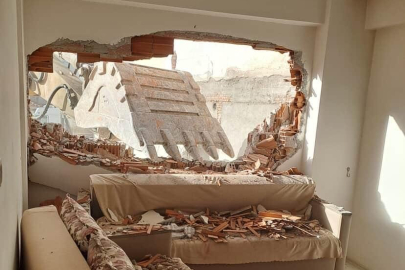 Bursa'da inşaat kazısında duvar çöktü: Mahalleli  sokağa döküldü