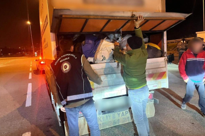 Bursa'da geniş kapsamlı göçmen operasyonu