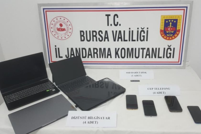 Bursa’da Jandarmadan milyonluk bahis vurgununa darbe, 4 kişi yakalandı