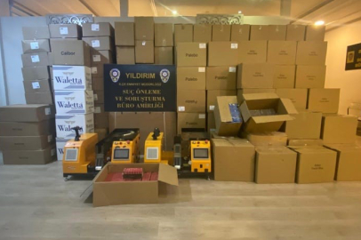 460 kilo tütün ele geçirildi Bursa'da kaçak sigara imalathanesine operasyon