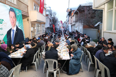 Osmangazi Belediyesi’nin İftar Sofrası Dolup Taştı