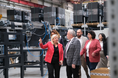 Başkan Şadi Özdemir’den Üçge Şirketler Grubu’na inovasyon ziyareti