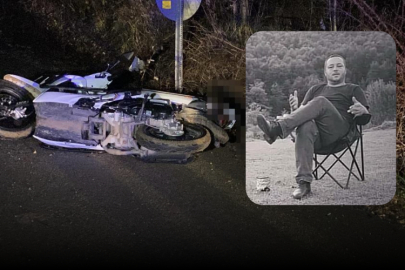 Kontrolden çıkan motosiklet devrildi: 1 kişi hayatını kaybetti