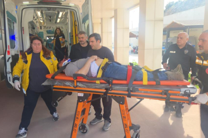 Bursa'da çatıdan düşen usta ağır yaralandı