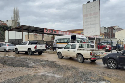 Bursa'ya çamur yağdı