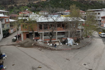 Büyükşehir'den kırsal mahallelere malzeme desteği