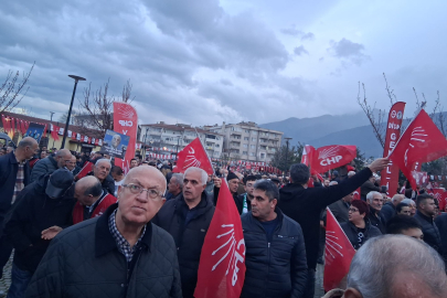 CHP lideri Özgür Özel miting için Bursa'da!