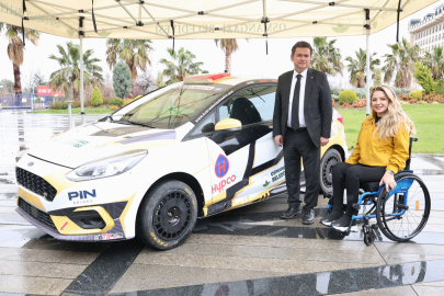 Başkan Aydın’dan Şampiyon Ralliciye Destek