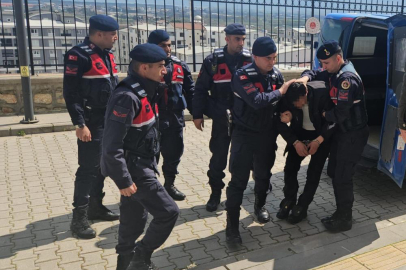 Bursa’da baba ve oğlunu öldüren zanlı adliyeye sevk edildi