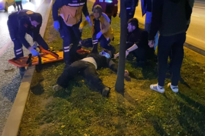 Düşürdüğü telefonu alırken otomobil çarptı