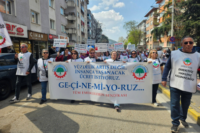 Emekliler meydana indi: Seyyanen zam ve demokrasi talebi