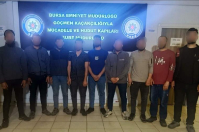 Bursa’da göçmen kaçakçılığına darbe