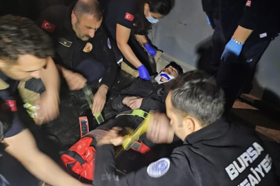 Bursa'da asansör boşluğuna düşen 17 yaşındaki genç ağır yaralandı