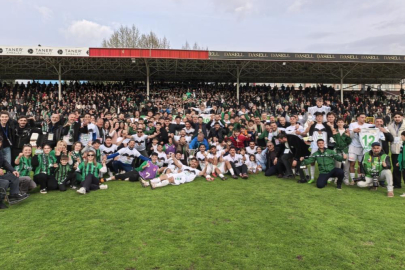 İnegöl Kafkas Spor Kulübü şampiyon oldu, 2. Lig'e yükseldi