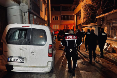 Bursa'da filmleri aratmayan hırsız-polis kovalamacası