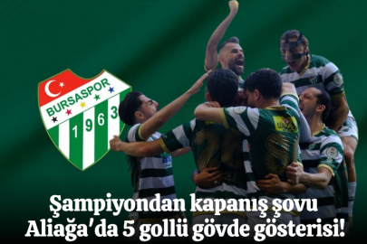 Şampiyondan kapanış şovu: Aliağa'da 5 gollü gövde gösterisi!