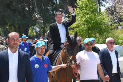 Osmangazi’de Fetih Coşkusu: Rahvan At Yarışları Nefes Kesti