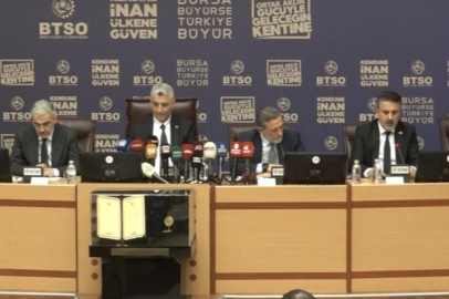 Bakan Bolat, Bursa'da iş adamlarıyla bir araya geldi