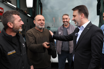 Başkan Vekili Biba'dan 1 Mayıs'ta görev başındaki emekçilere ziyaret