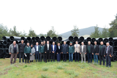 Orhaneli’ne can suyu: 13 bin 500 dekar arazi modern sulamaya kavuşuyor