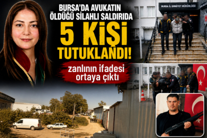 Kadın avukat cinayetinde 5 kişi tutuklandı, zanlının ifadesi ortaya çıktı